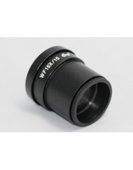 New One Widefield WF15X /15mm Eyepiece With Reticle For Compound Microscope 30MM
