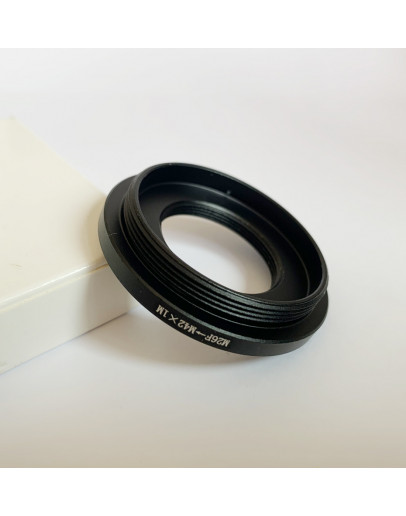 New M26 Female For Mitutoyo Nikon BD to M42x1 Male Thread Adapter