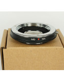 Adapter for Minolta MD Mount Lens to Minolta AF/Sony Alpha with Correction glass Adapter for Minolta MD Mount Lens to Minolta AF/Sony Alpha with Correction glass