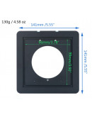 New Lens Board Adapter for Arca to Linhof Technika Large Format 141x141mm