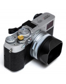 New Square Metal Lens Hood w/ 49mm Adapter Ring for Fujifilm Fuji X100V X100S New Square Metal Lens Hood w/ 49mm Adapter Ring for Fujifilm Fuji X100V X100S