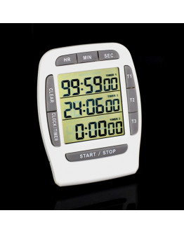 3 Channel Digital Timer Clock Counter For Darkroom Film Developing Countdown