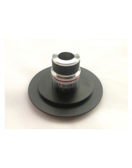 Adapter NIKON AI DSLR SLR Canon EOS To RMS Microscope Objective w/ 4X lens