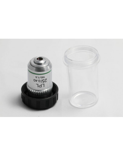 Microscope Objective LPL 25X / 0.40 Plan Achromatic Lens