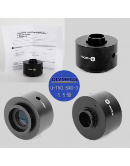 0.5X C-Mount Olympus Microscope Camera Adapter BX41 MX 51 CX31/41 BX43 BX51