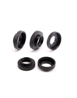 M25 M26 M27 M32 Female Thread to Male RMS Objective Lenses Adapter f/ Nikon Leica Zeiss Microscope