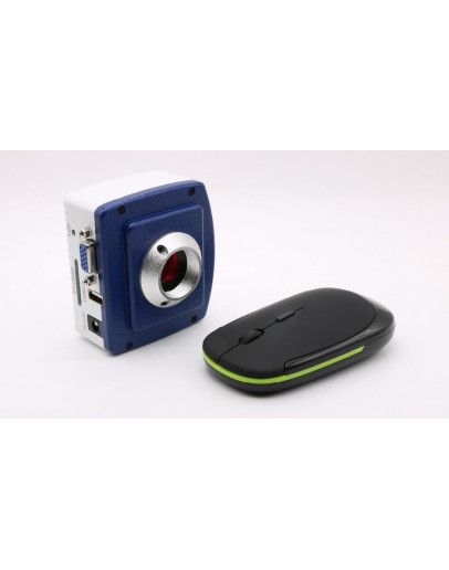 HDMI 1080P Industrial Camera Microscope Color Digital C Mount USB VGA Crosshair