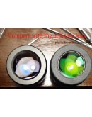 Pair Microscope Eyepieces Plan WF10X /22mm High Eye-Point Diopter Adjustable