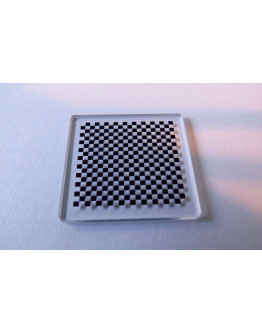 New 63mm Chess board OpenCV Correct lens distortions calibration plate 1mm 2mm 3mm 4mm 5mm squares high precision