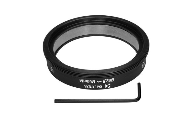 FotoHigh M65 Lens Adapter – Fits 49-58mm & 104mm To M65x1, With Projection Circle